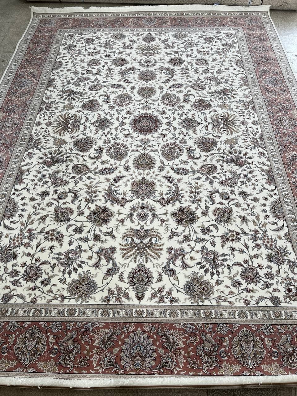 ساده سنگین وزن کد مهستان کرم صورتی - K3272